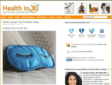 Tablet Screenshot of healthin30.com